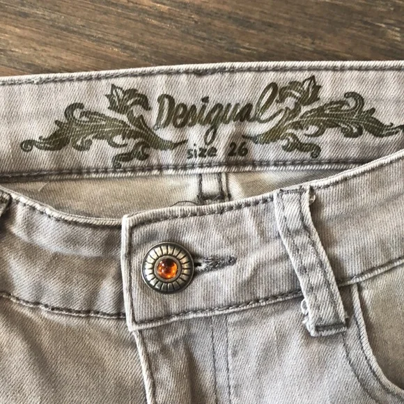 Desigual embroidered jeans with embellished ankles - Picture 5 of 9